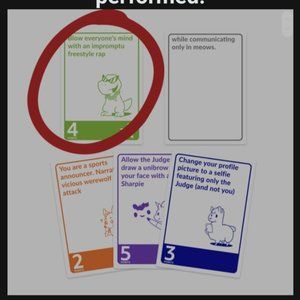 BNIB Daring Contest game by Cards against Humanity creator